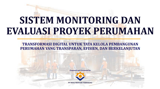 Aplikasi Monitoring & Evaluasi Perumahan